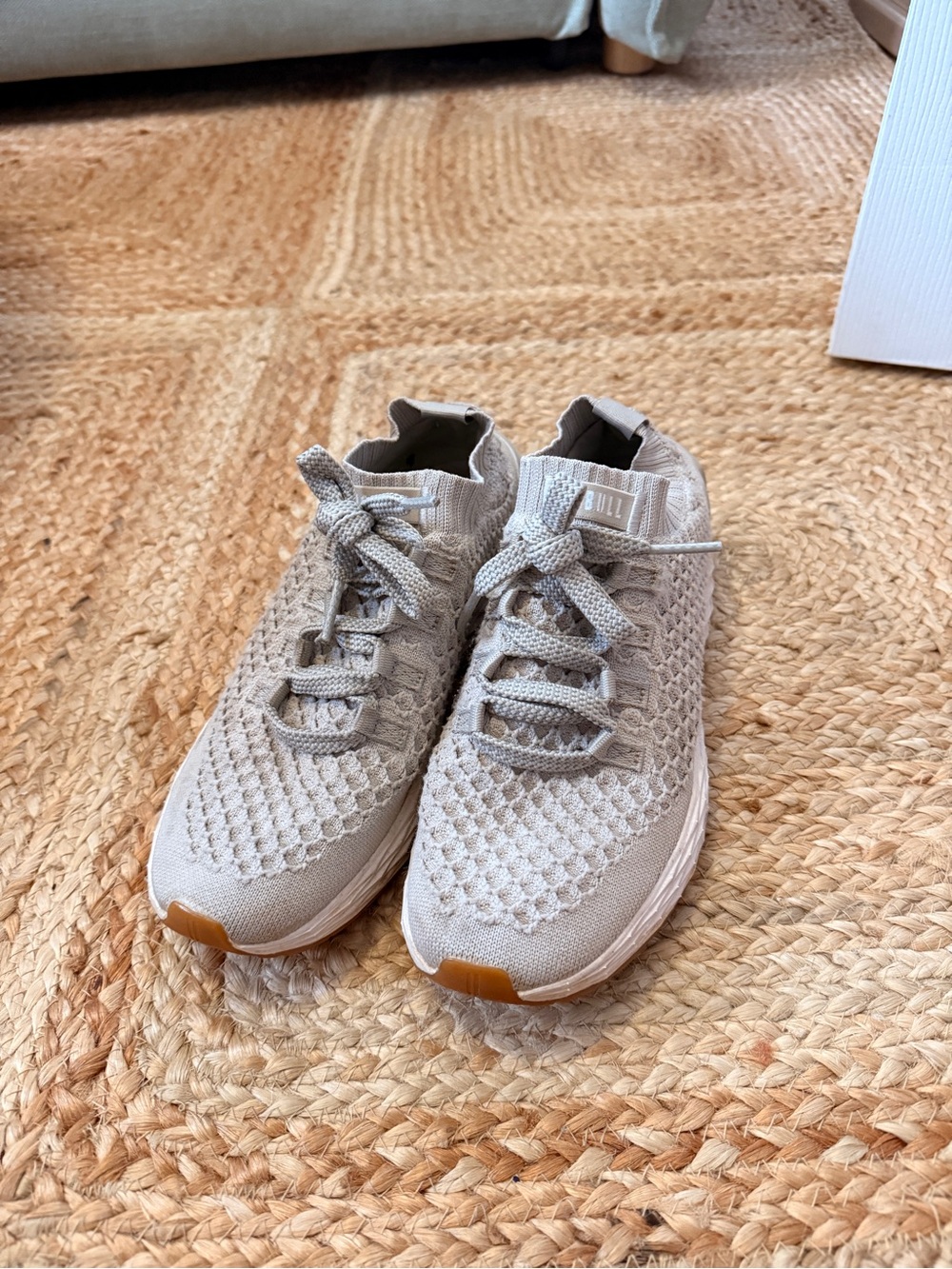 NOBULL Light Beige Knit Women's Sneakers